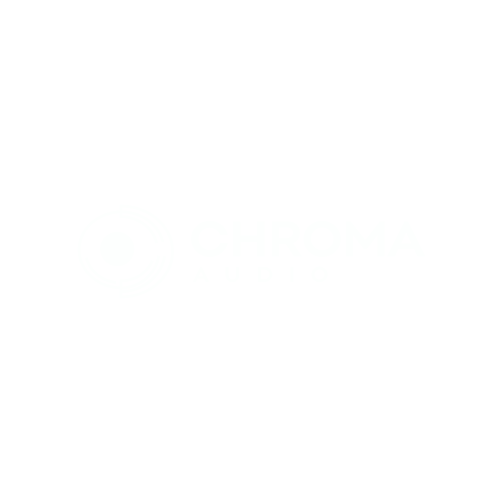 Chroma Audio White Logo Garnish LA